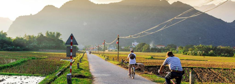 Cycling in the Northern Vietnam