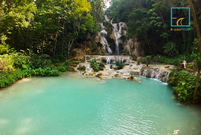 Khuangsi Waterfalls